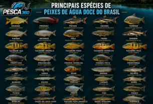 Esta lista, embora não exaustiva, ilustra a formidável variedade de peixes de água doce que ocorrem no Brasil.